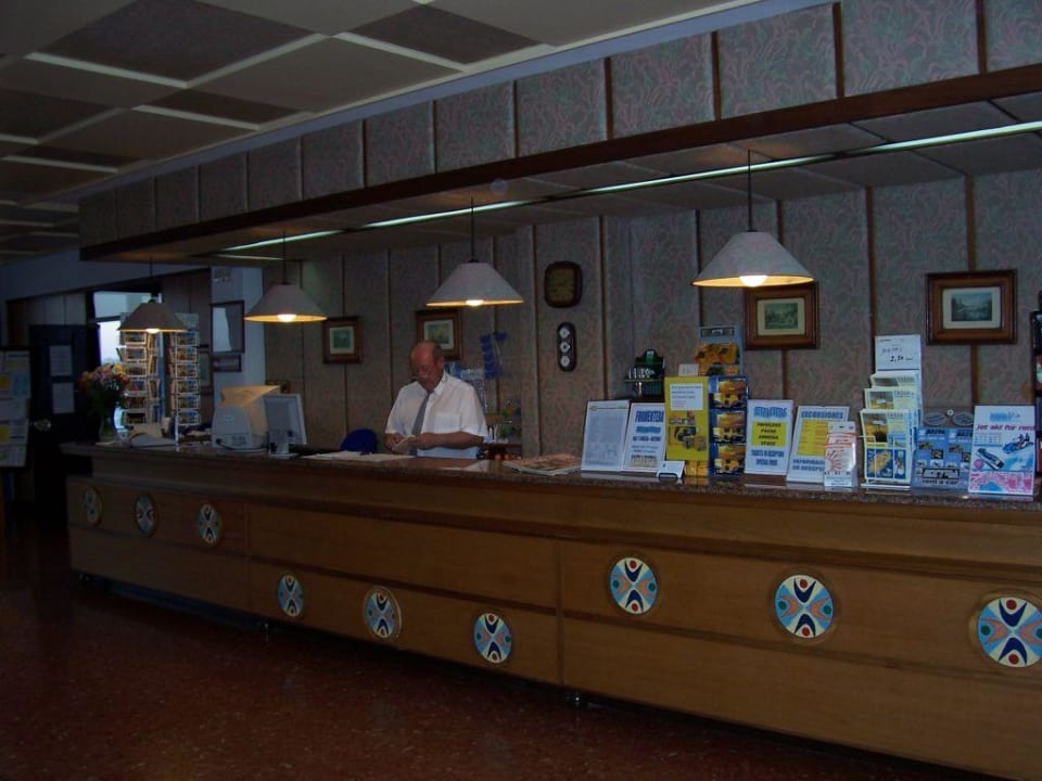 Die Rezeption Hotel Simbad