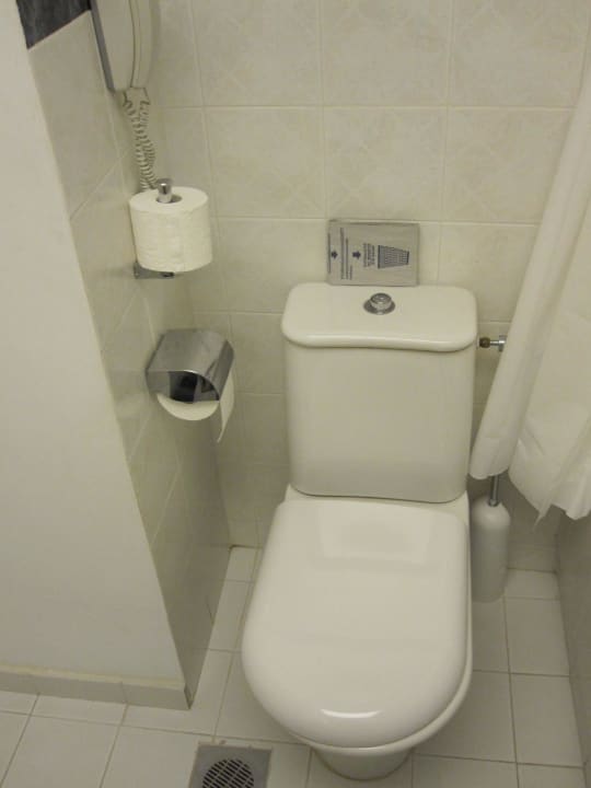 Bad - sauber Ibiscus Hotel Rhodos