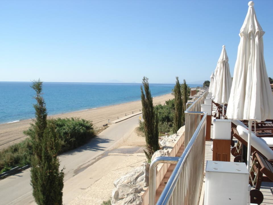 Kieselstrand von Skala  Hotel Regina Dell' Acqua