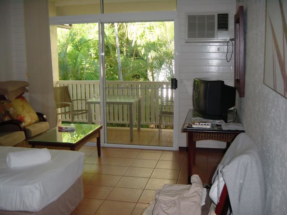 Blick zum balkon Hotel Port Douglas Retreat