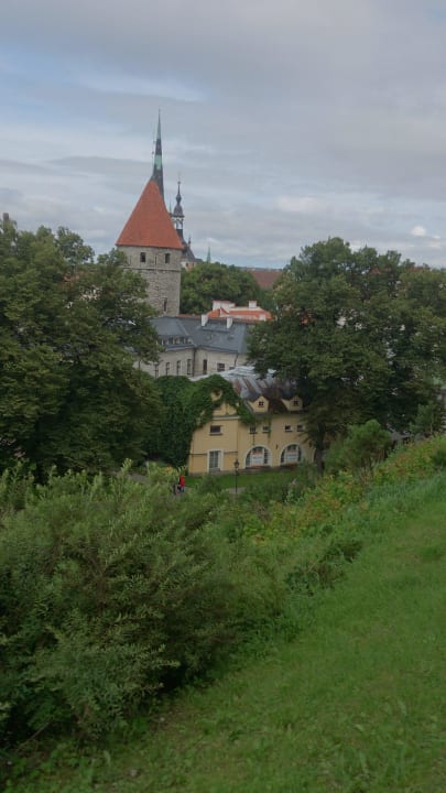 Парк напротив отеля GO Hotel Shnelli