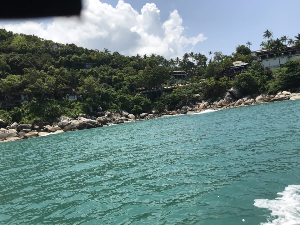 Vom Meer aus Panviman Resort Koh Phangan