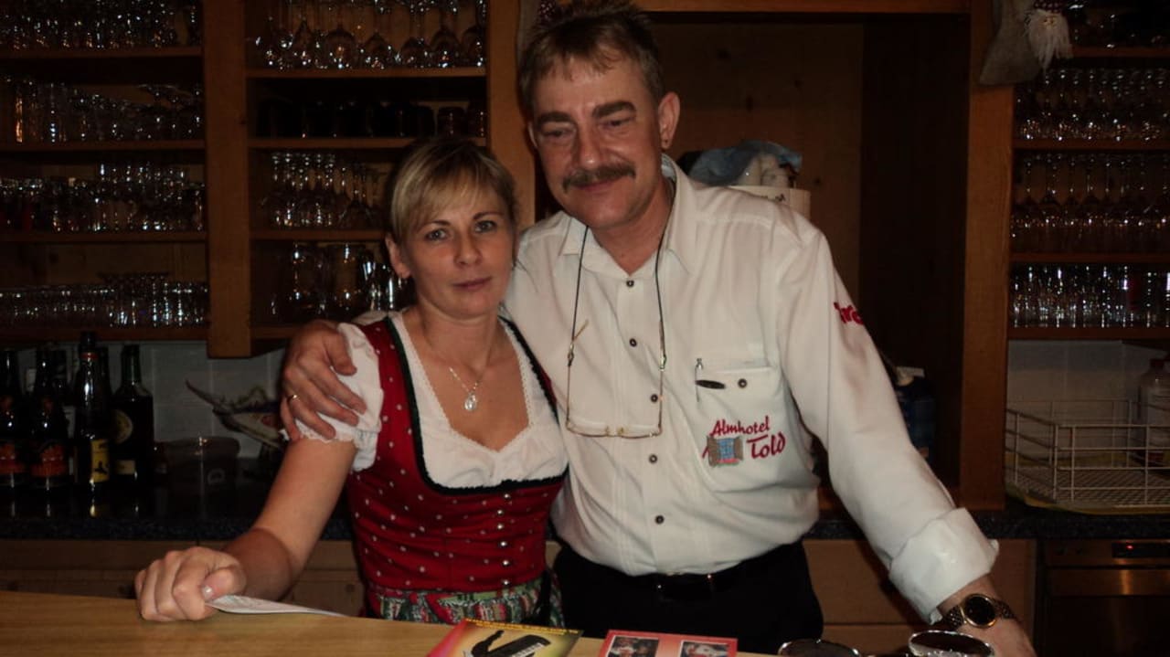Sylvia und Dieter Service im Restaurant Almhotel Told