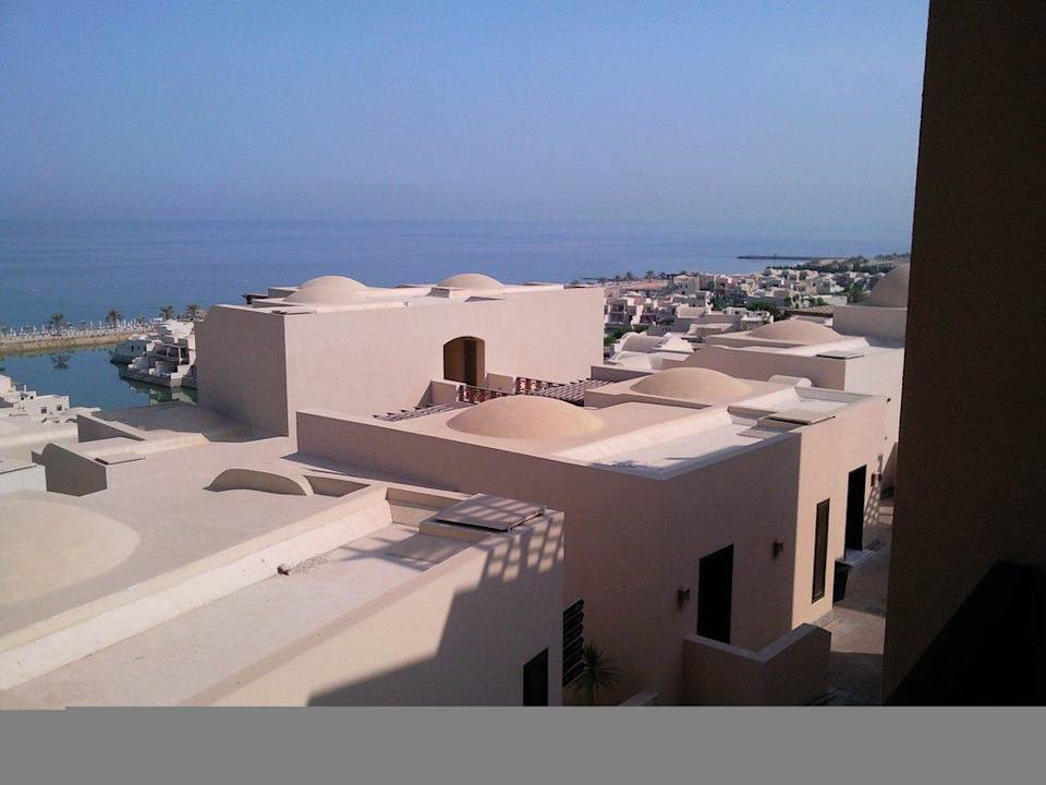 Ausblick vom Balkon The Cove Rotana Resort