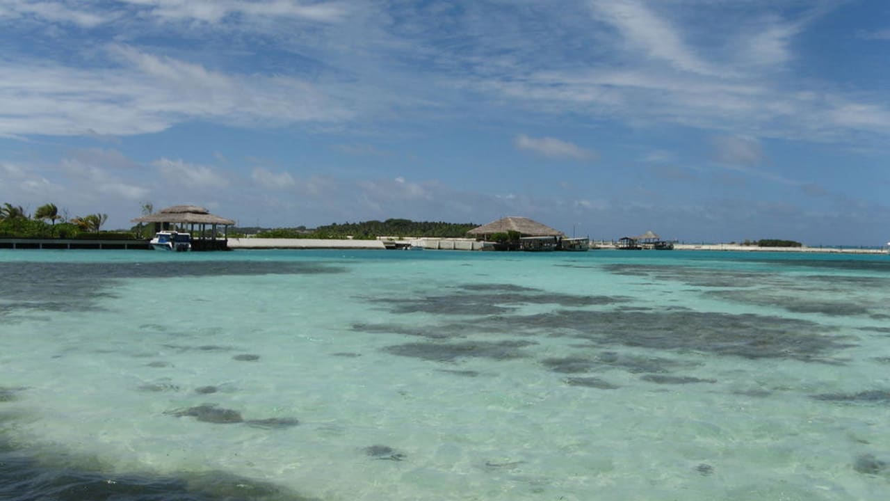 Toller Ausblick Adaaran Select Hudhuran Fushi - Premium All Inclusive