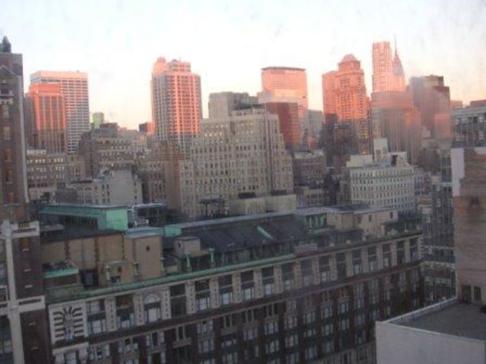 Aussicht vom Hotelflur New York's Hotel Pennsylvania