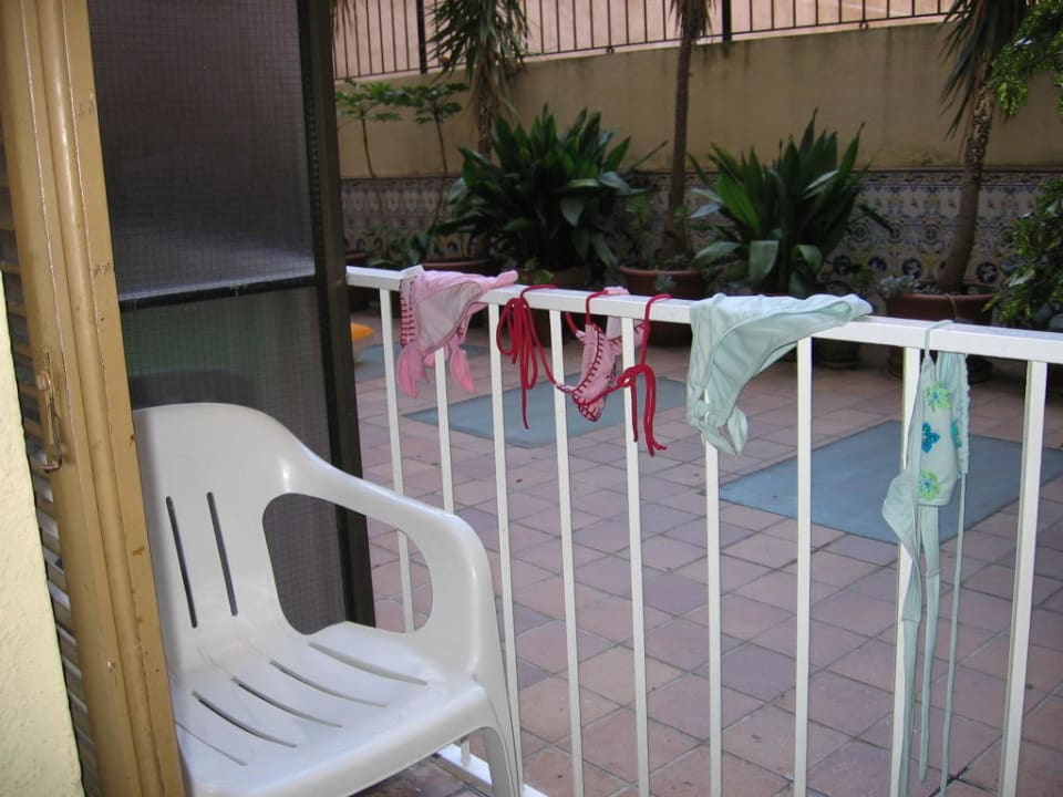 Unsere Terrasse ALEGRIA San Juan Park