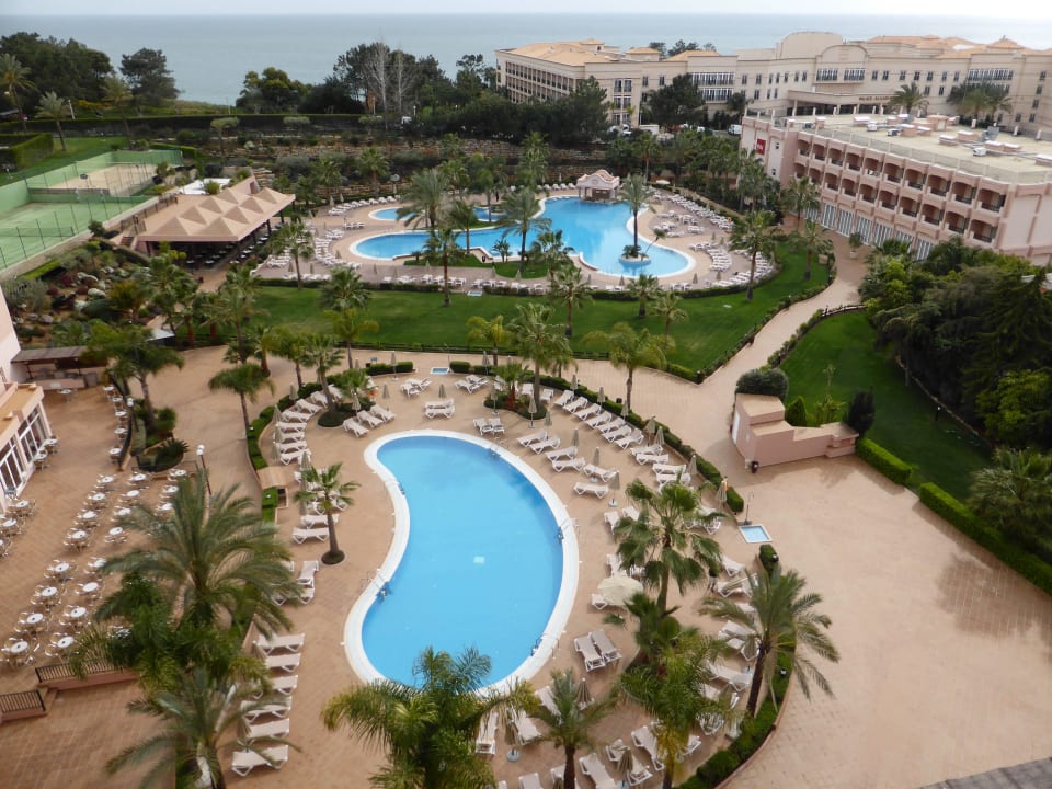 Blick vom Dach des Hotels 3HB Guaraná - All Inclusive