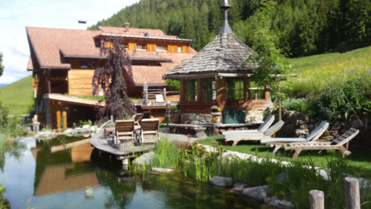 Laghetto naturale Naturhotel Lüsnerhof