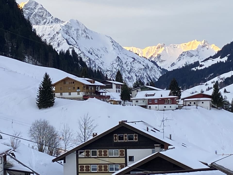 Ausblick Gästehaus Alpina