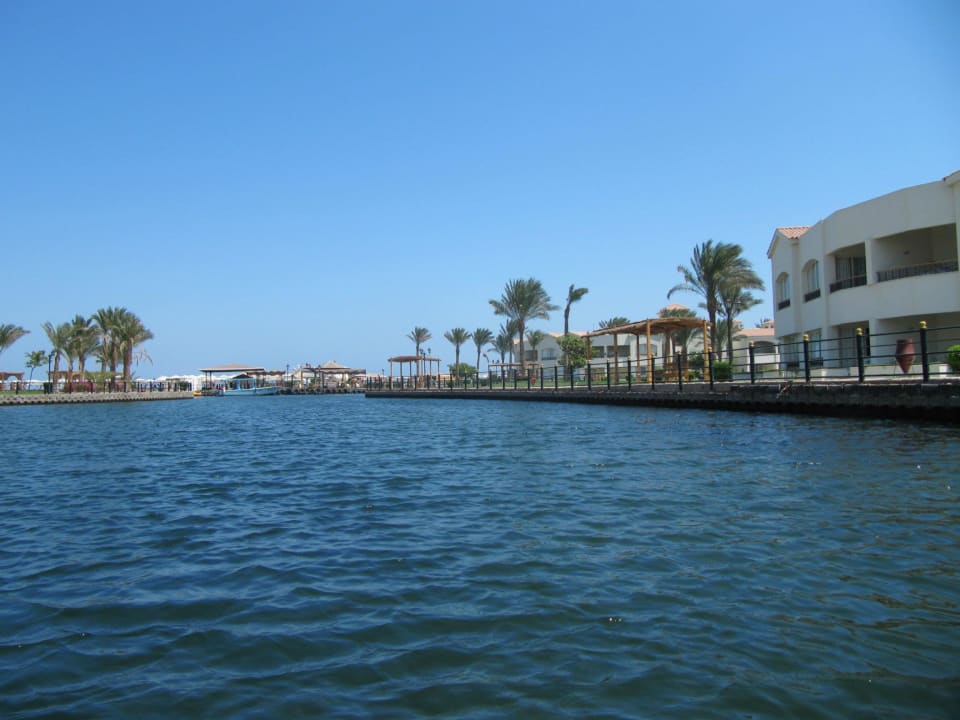 Lagune in der Anlage Pickalbatros Dana Beach Resort - Hurghada