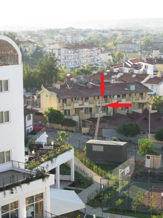 Strommast in der Türkei Side Prenses Resort & Spa