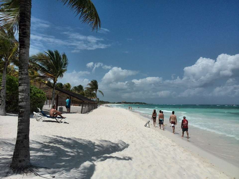 Kantenah Strandbereich mit Schildkrötengehege Grand Palladium Kantenah Resort & Spa