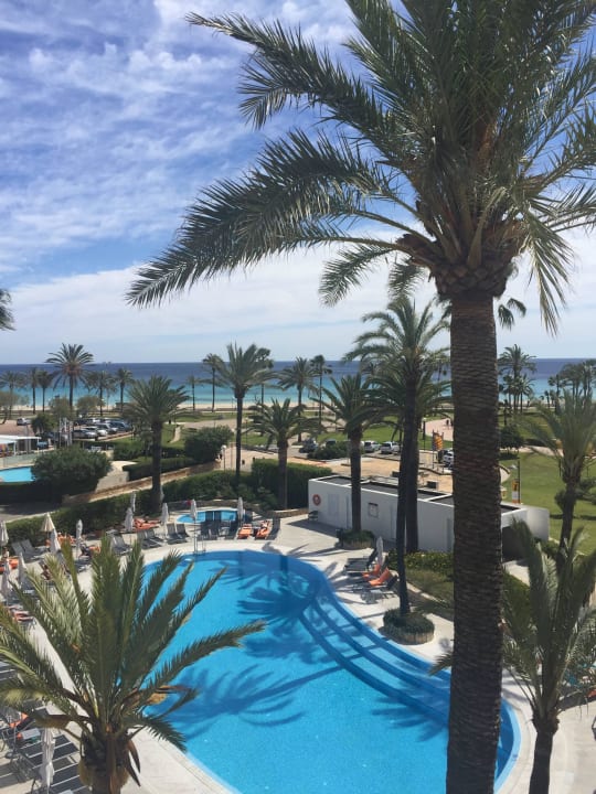 Blick vom Balkon unseres zimmers allsun Hotel Bahia del Este