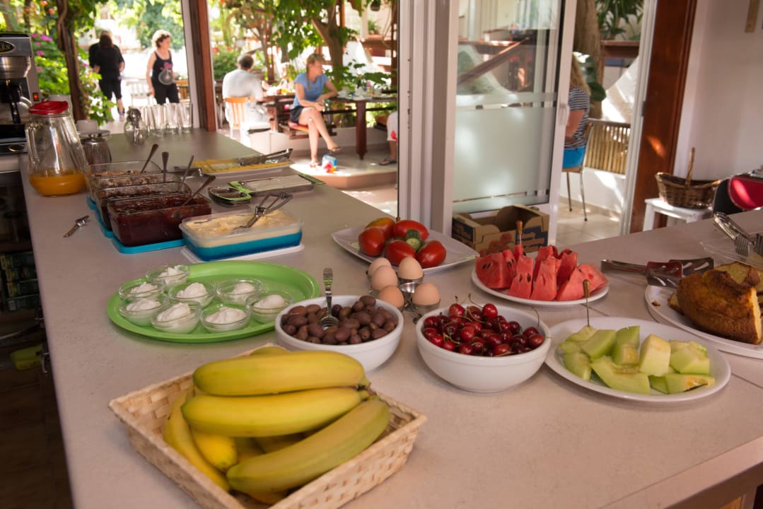 Frühstücksbuffet Hotel Nikos