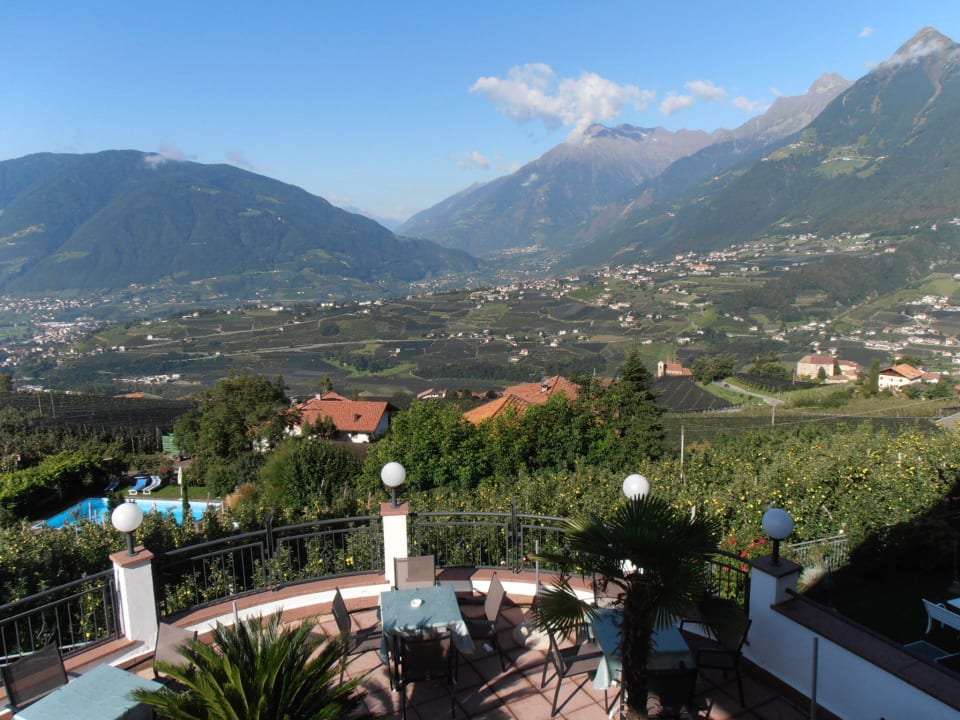 Von der Hotel-Terrasse Hotel Meinhardt