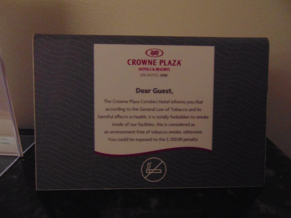 Zimmer Hotel Crowne Plaza San Jose Corobici