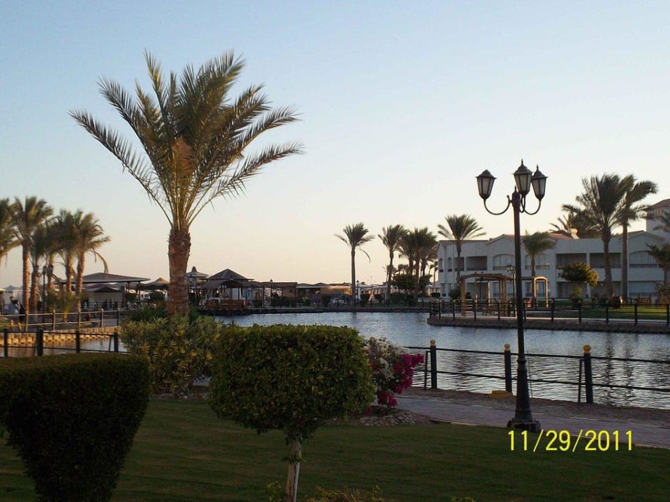 Blick vom Zimmer Pickalbatros Dana Beach Resort - Hurghada