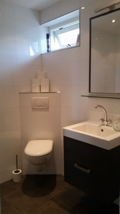 Badezimmer EG Bungalowpark Puik en Duin Vakantie Noordwijk