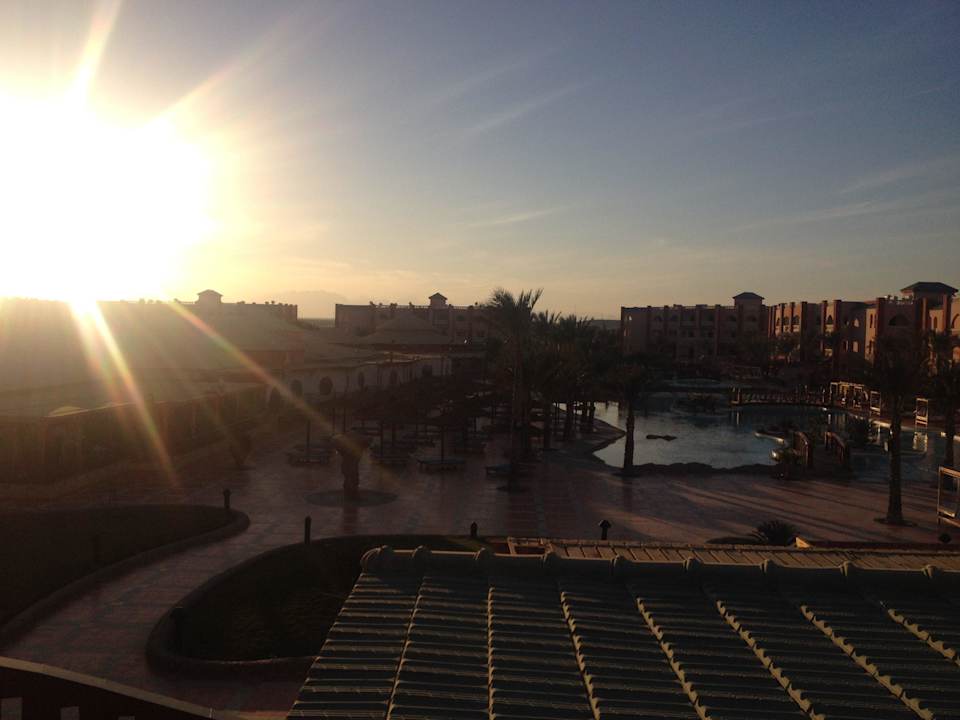 Ausblick auuf dem Pool von der Sunsetbar Pickalbatros Aqua Vista Resort - Hurghada