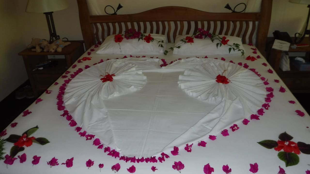 Überraschung vom Room boy Filitheyo Island Resort