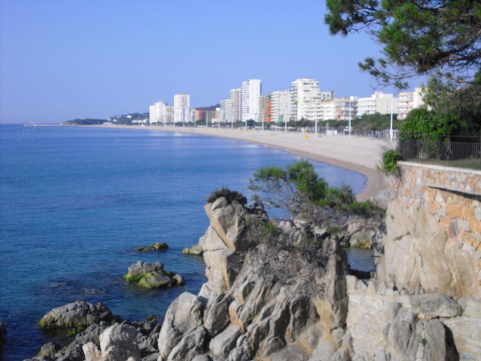 Blick von der Terrasse Hotel Costa Brava