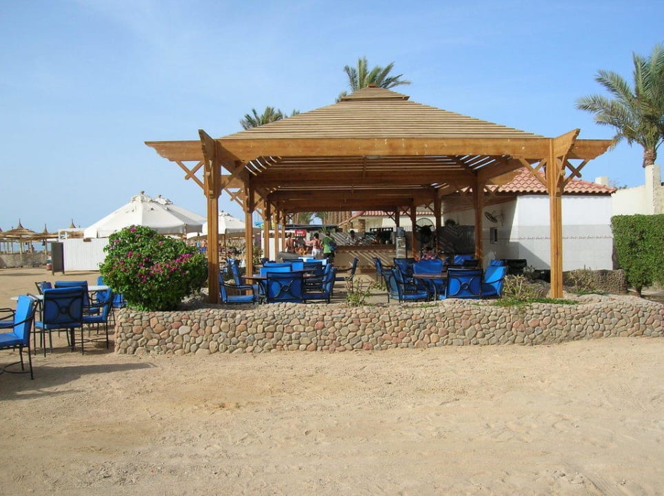 Snackbar am Strand Pickalbatros Alf Leila Wa Leila Resort - Neverland Hurghada