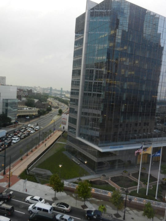 Blick aus dem Fenster Hotel Hilton Newark Gateway at Penn Station