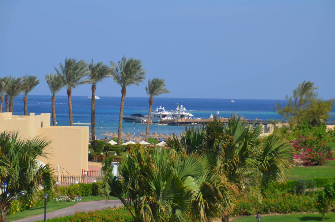 Blick zum Meer Cleopatra Luxury Resort Makadi Bay