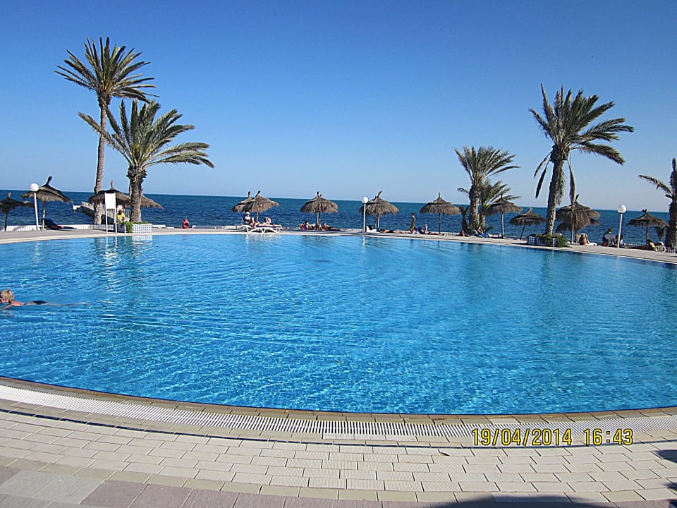 Kleiner Meerwasserpool Hotel El Mouradi Djerba Menzel