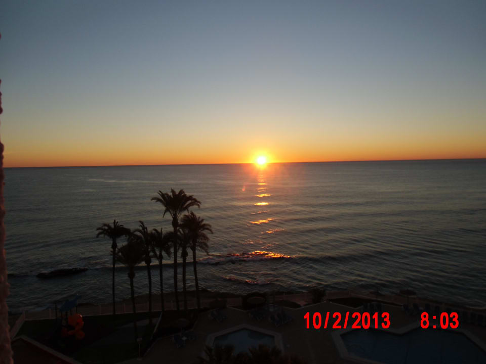 Sonnenaufgang Febr. 2013 Hotel Servigroup La Zenia