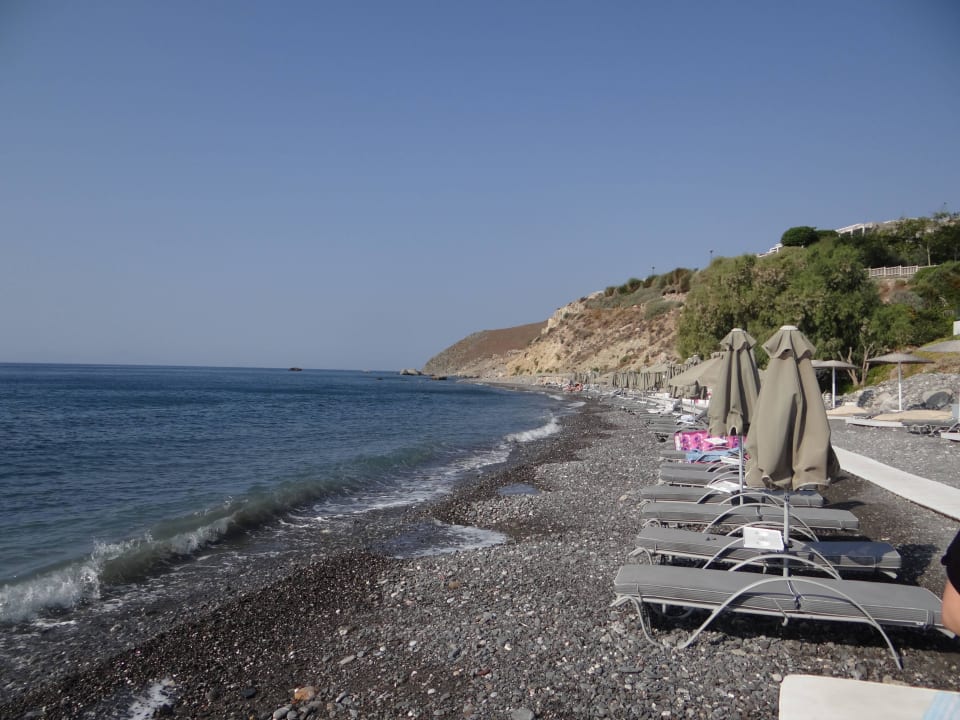 Strandabschnitt anderes Hotel Dimitra Beach Hotel & Suites