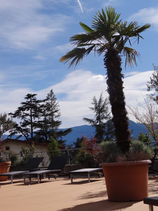 Dachterrasse Hotel Ansitz Plantiz