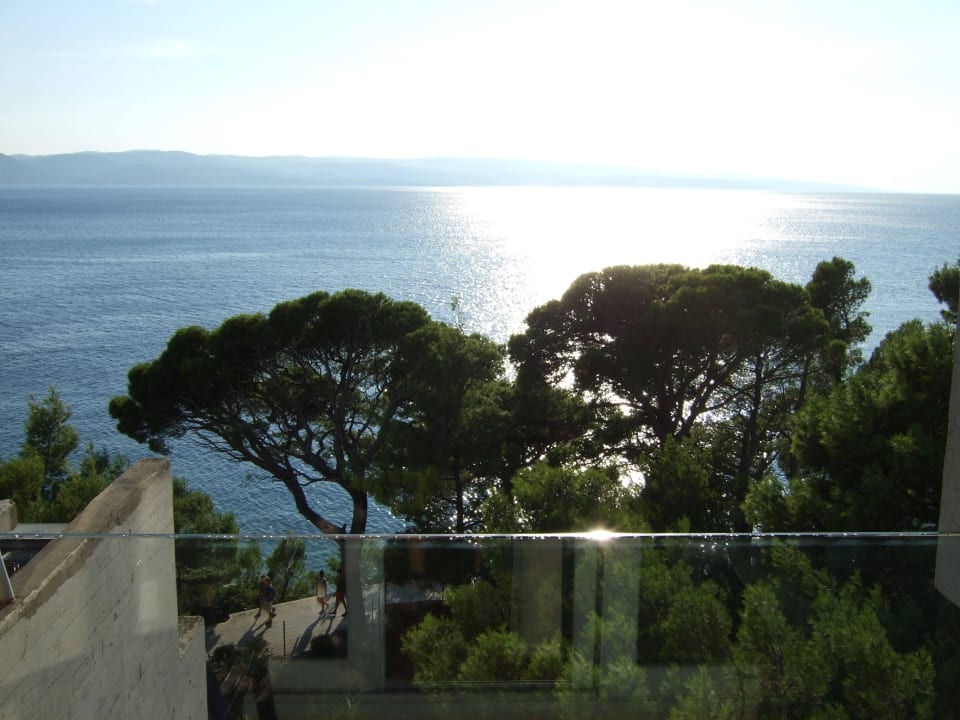 Ausblick vom Balkon Bluesun Hotel Soline