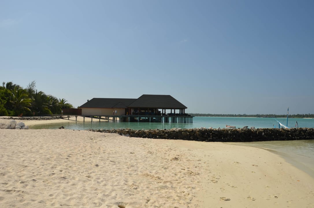Restaurant für die Wasserbungalows Summer Island Maldives