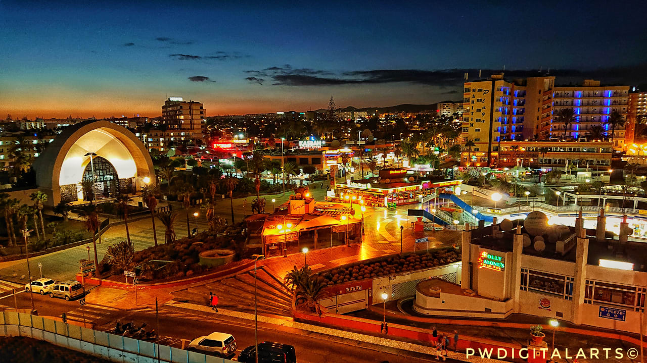 Ausblick HL Suitehotel Playa del Ingles