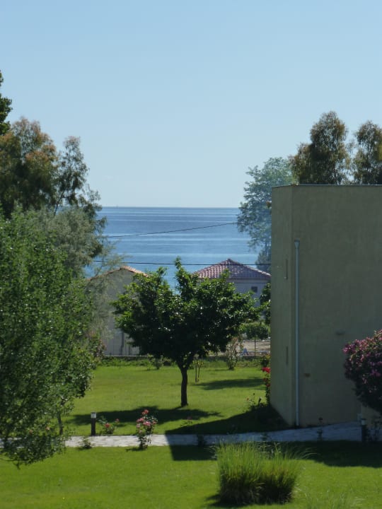 Blick vom Balkon alltoura Club Hotel Poseidon Palace