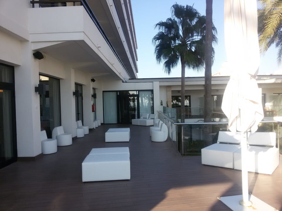 Außenterrasse zum Restaurant allsun Hotel Bahia del Este
