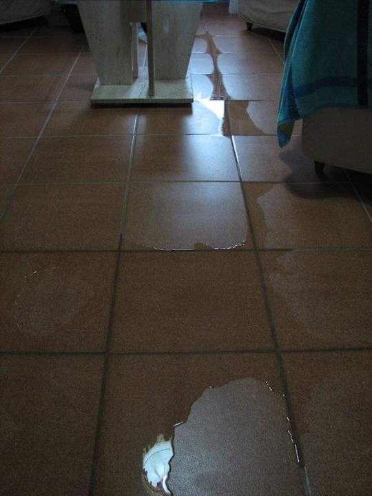 Überschwemmung im 4 Sterne Haus Finca Hotel Rural Es Turó
