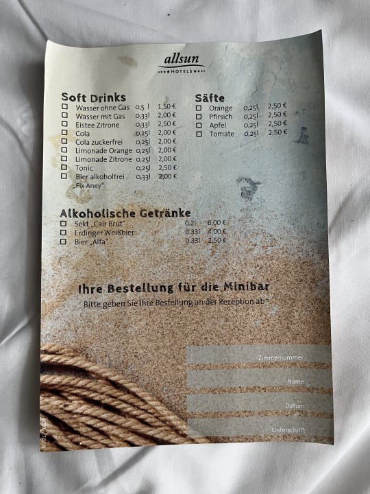 Sonstiges allsun Hotel Carolina Mare