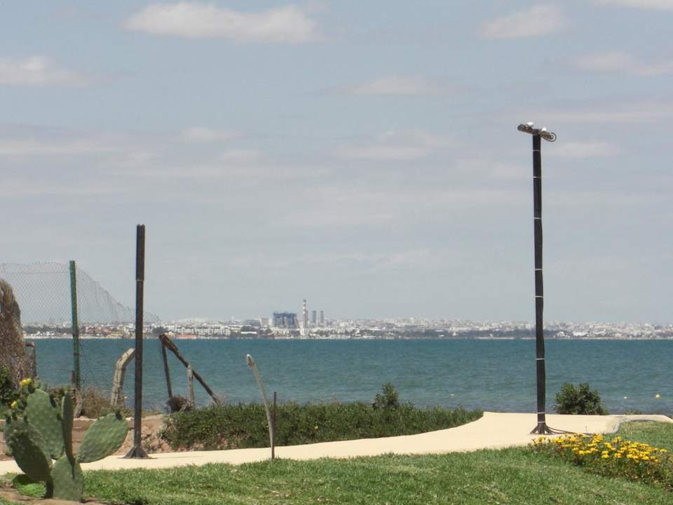 Blick auf Sousse Hotel Rosa Beach