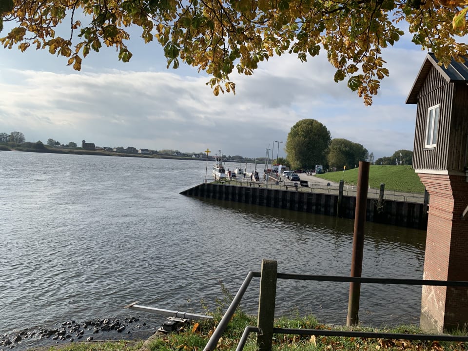 Ausblick Hotel Zollenspieker Fährhaus
