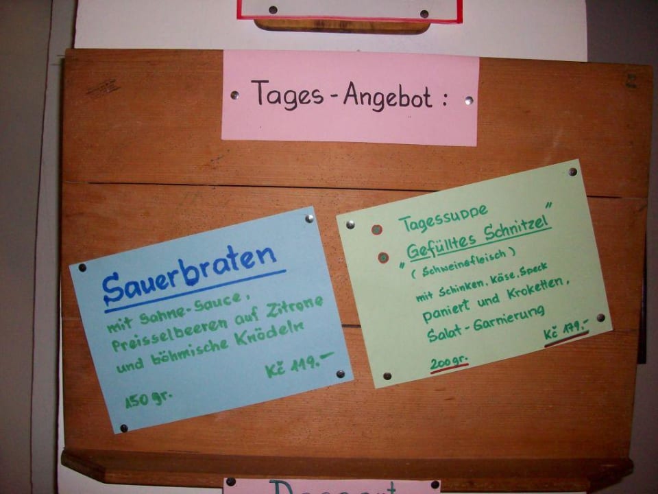 Restaurant/Buffet Pension Kfely Mühle