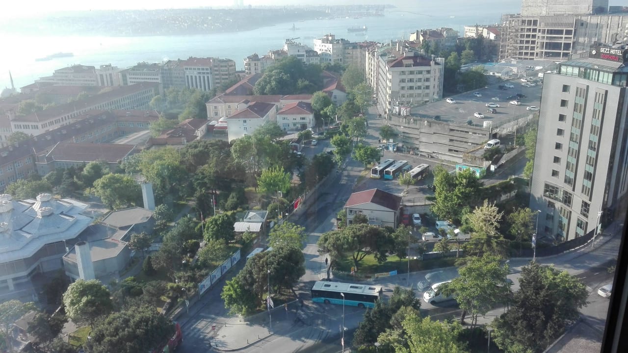 Zamiast telewizora -Bosfor Hotel InterContinental Istanbul