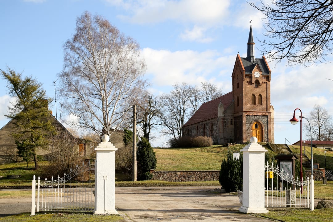 Ausblick Schloss Wulkow