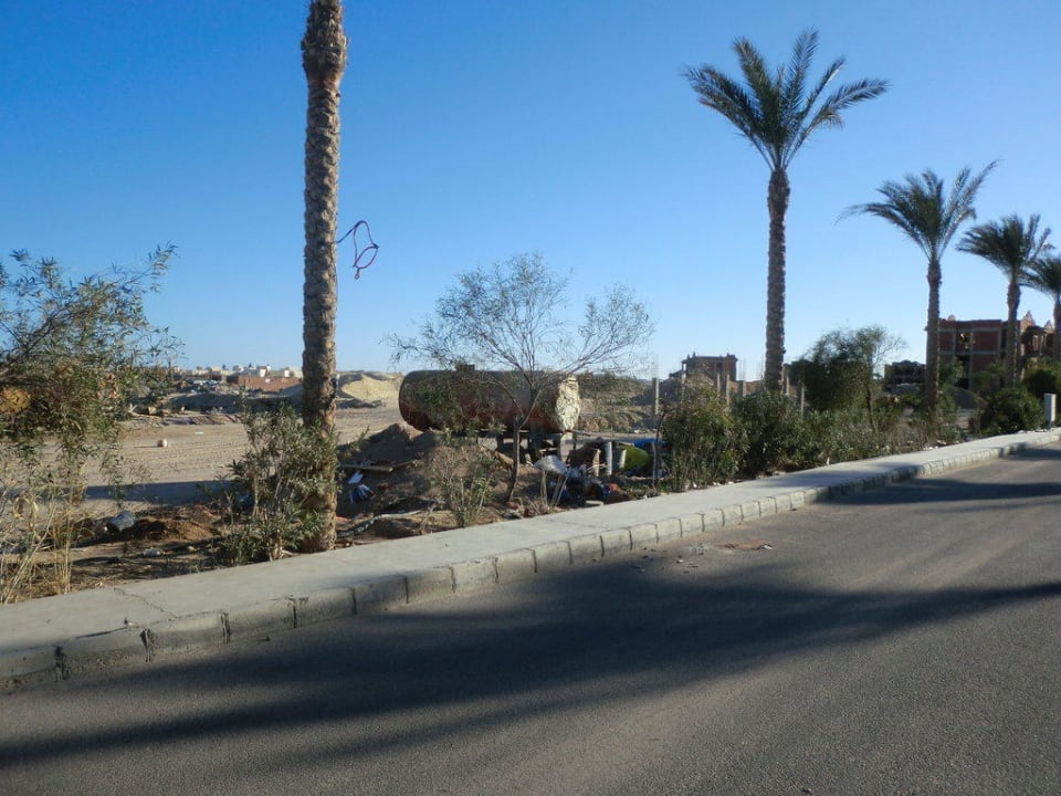 Die Baustelle drum herum Stella Garden Resort & Spa, Makadi Bay