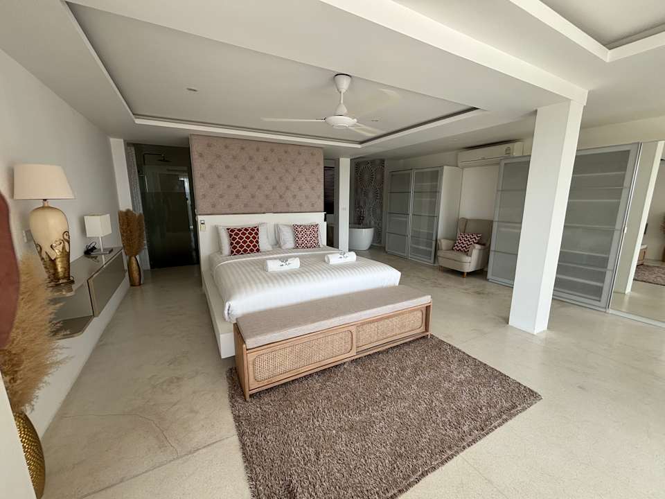 Zimmer Villa SAYAM, vue mer panoramique & piscine infinity privée à Bophut
