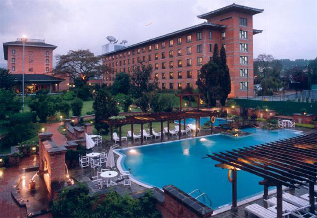 Swimming Pool View  Hotel Soaltee Crowne Plaza Kathmandu