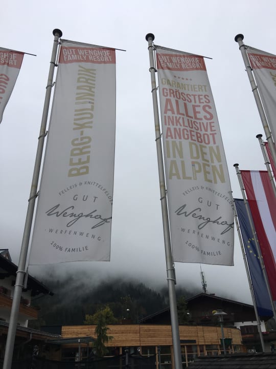 "Berg-Kulinarik" - viel Marketing, nix dahinter! Gut Wenghof - Family Resort