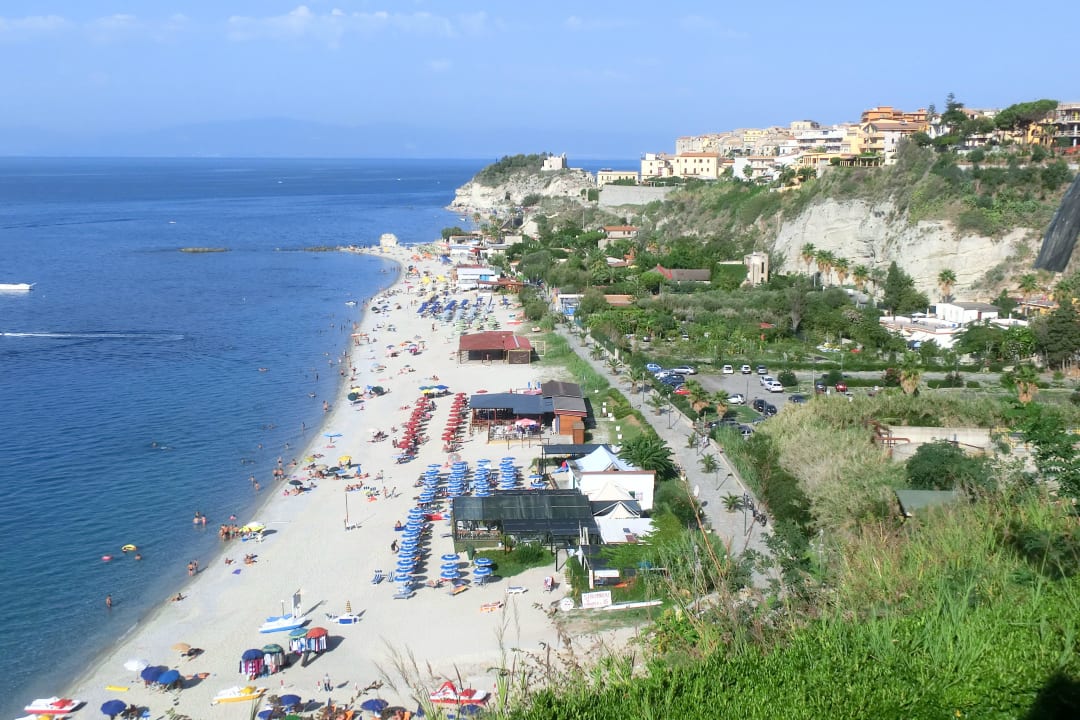 Blick vom Balkon Aldiana Club Rocca Nettuno Calabria